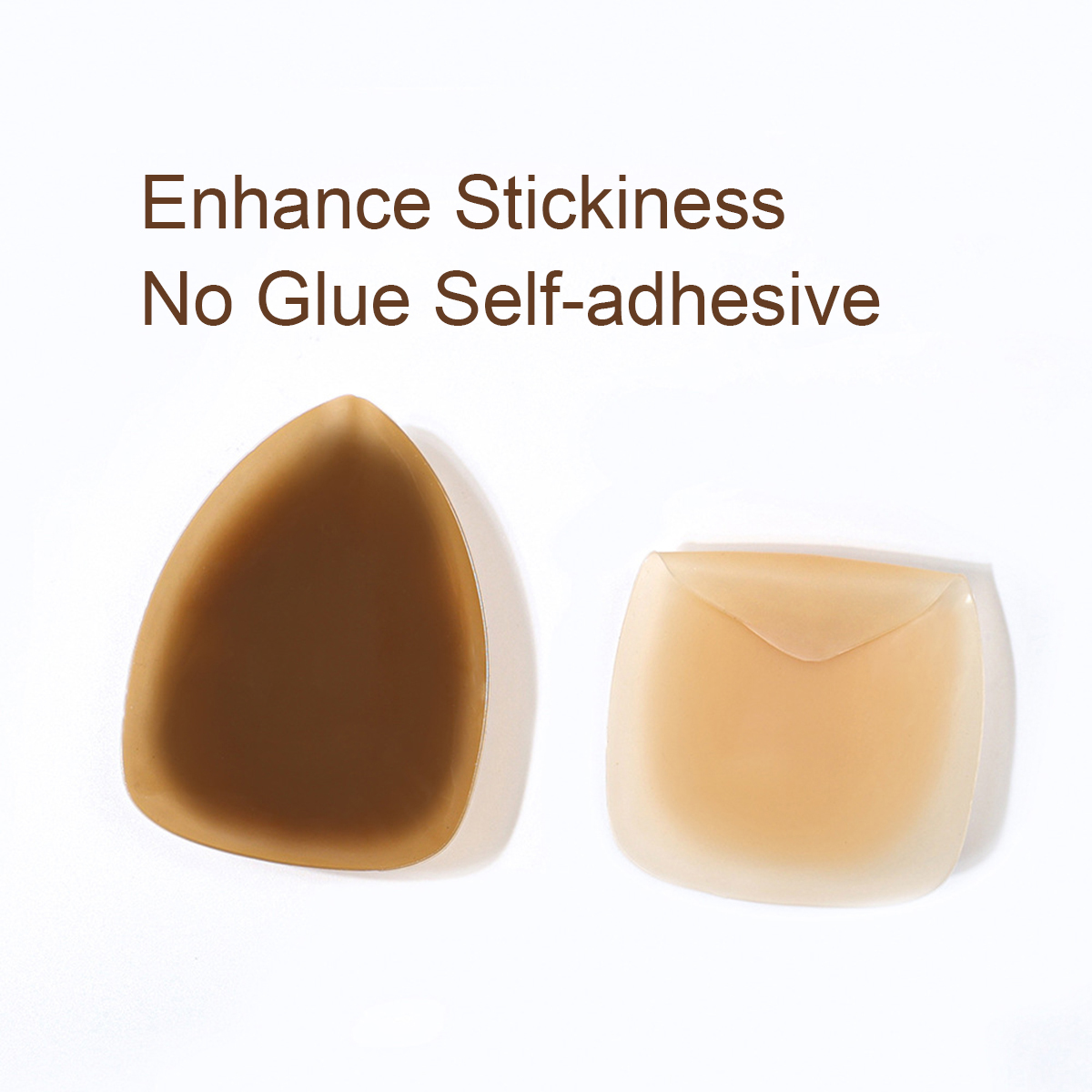 Push Up Bra Silicone - قابلة لإعادة الاستخدام لا الغراء مثلث