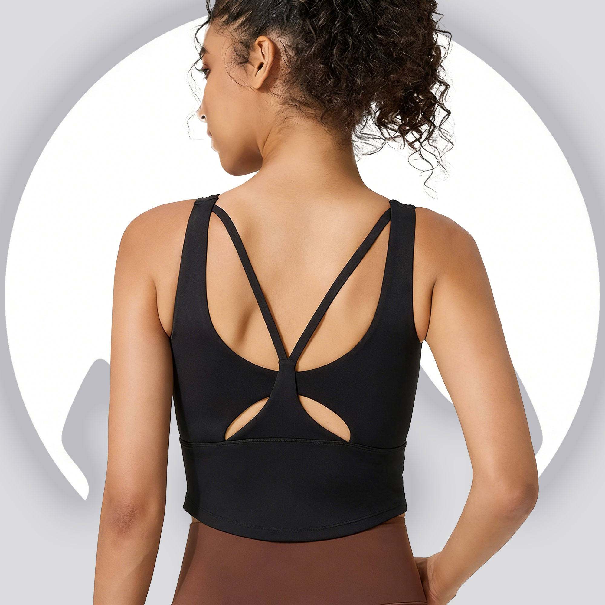 Sports Bra Racerback - حمالة صدر رياضية نسائية بتصميم ثابت