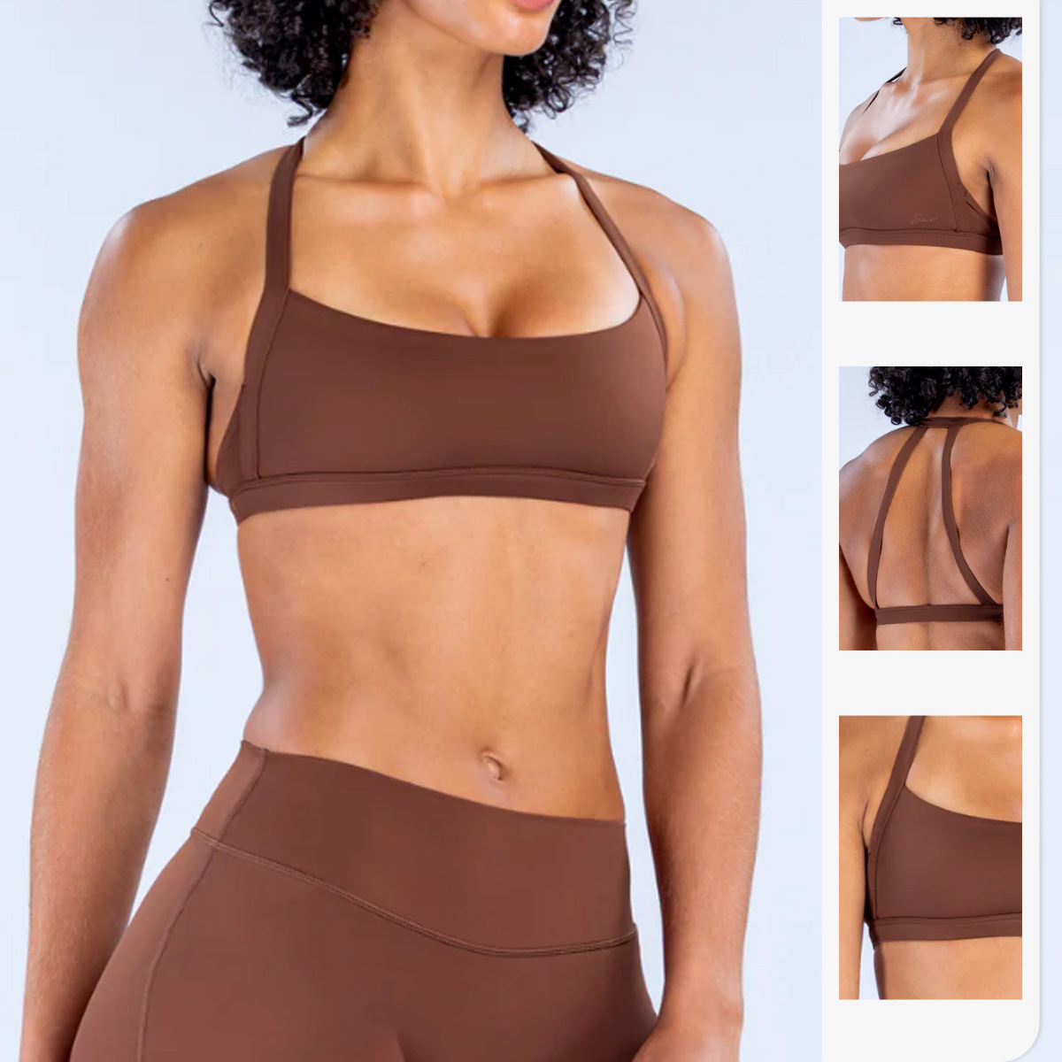 Sports Bra Racerback - حمالة صدر رياضية لليوغا للنساء، مقاومة