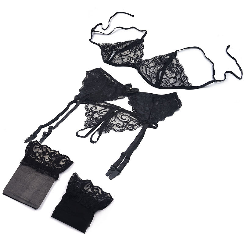 طقم ملابس داخلية نسائية من الد - مراجعة Sheer Mesh Bra وسعره