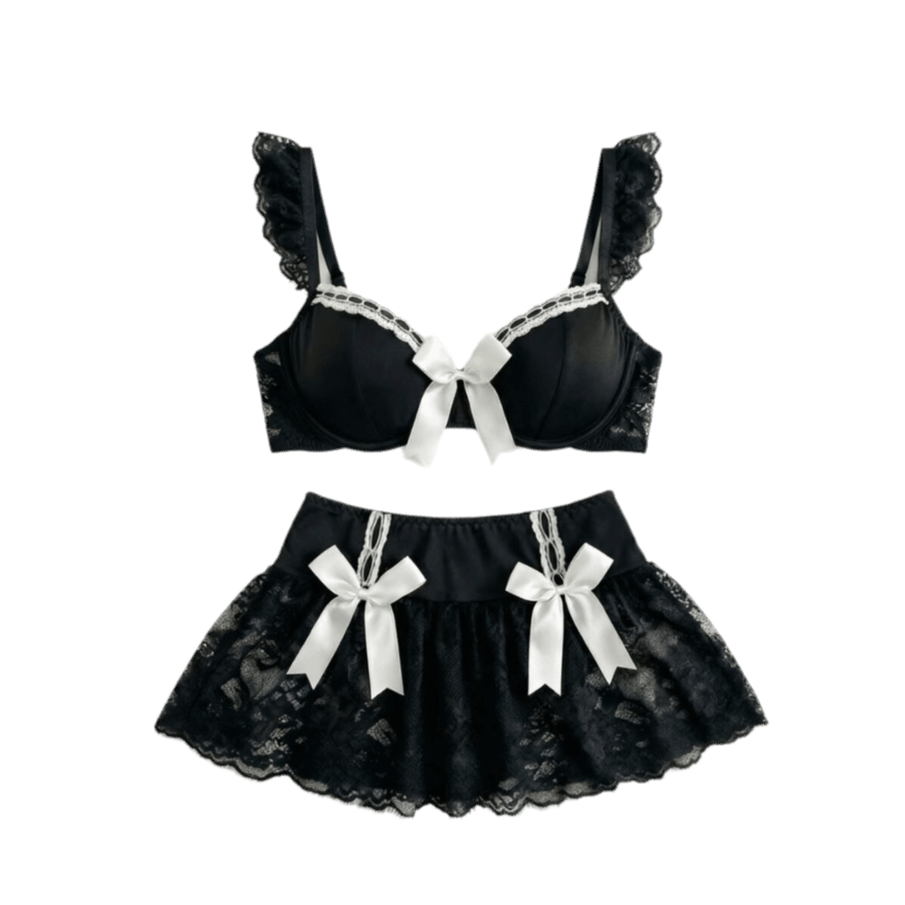 طقم لانجري نسائي مثير بتصميم م - مراجعة Sheer Mesh Bra وسعره
