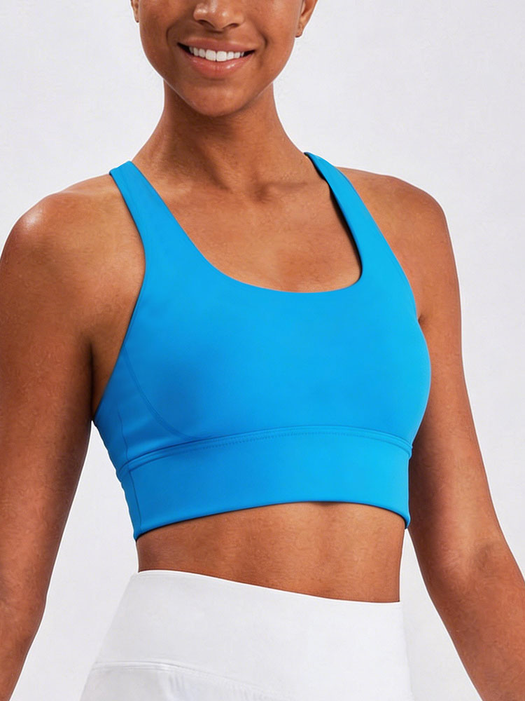 حمالة صدر رياضية جديدة للنساء  - مراجعة Sports Bra Racerback وسعره