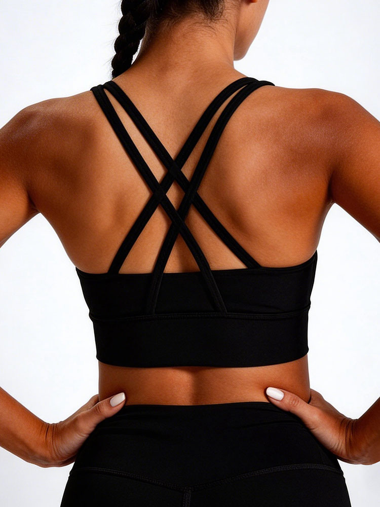 حمالة صدر رياضية جديدة للنساء  - مراجعة Sports Bra Racerback وسعره